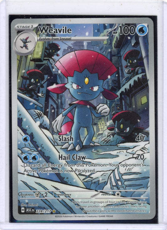 Weavile - 228/217 - ME: Ascended Heroes
