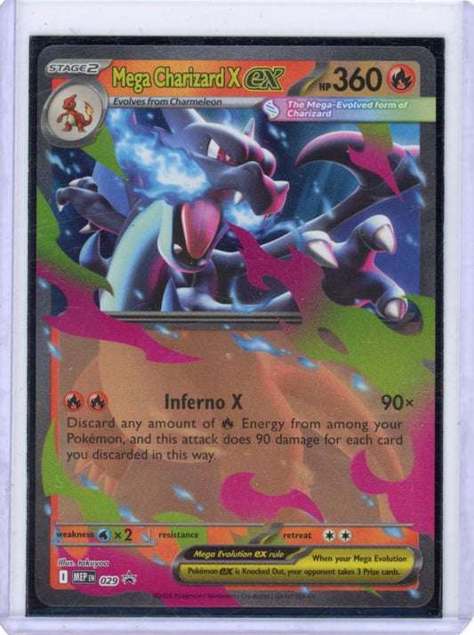 Mega Charizard X ex - 029 - ME: Mega Evolution Promo
