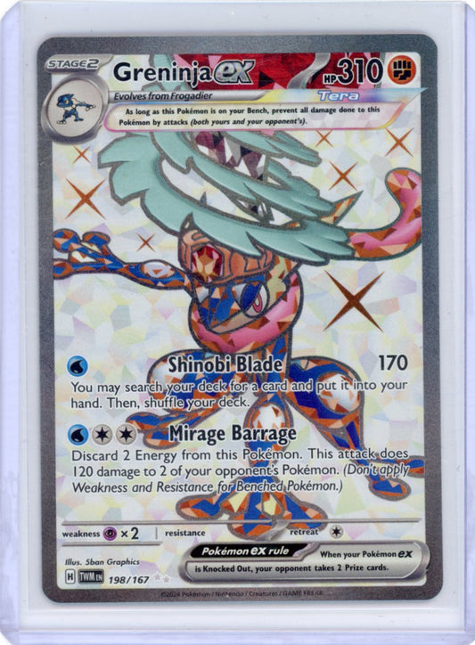 Greninja ex - 198/167 - SV06: Twilight Masquerade