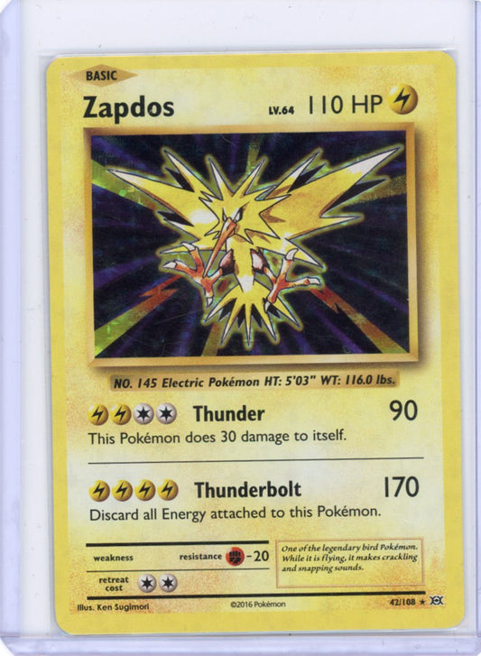 Zapdos - XY 42/108 - Evolutions
