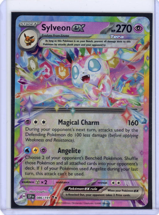 Sylveon ex 086- SV08: Surging Sparks