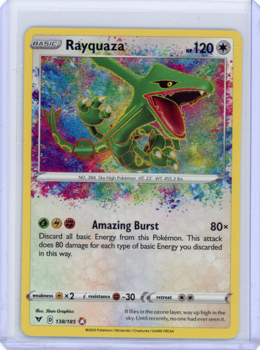 Rayquaza - SWSH04: Vivid Voltage {LP}