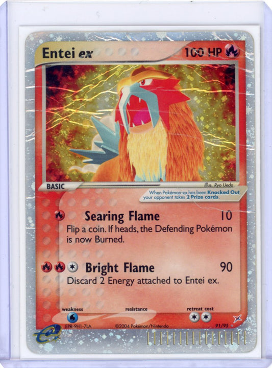 Entei ex 91- Team Magma vs Team Aqua {DMG}