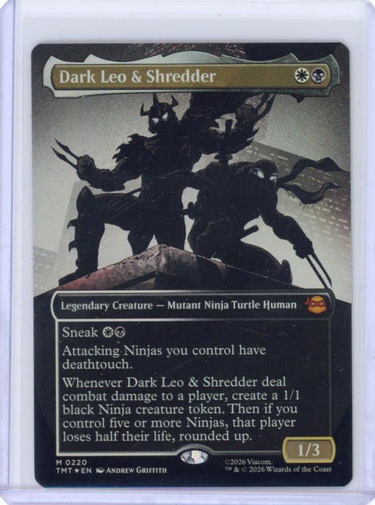 Dark Leo & Shredder (MTG TMNT) M-0220