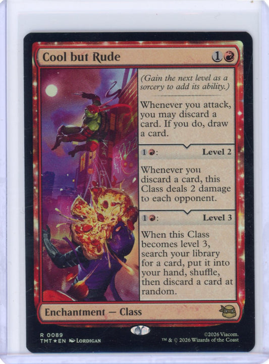 Cool but Rude - Teenage Mutant Ninja Turtles (TMT) R-0089