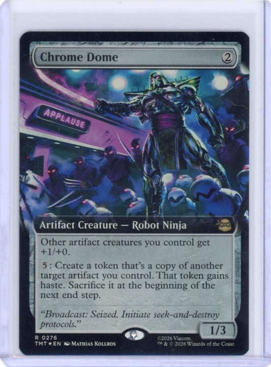 Chrome Dome (Extended Art) - Teenage Mutant Ninja Turtles (TMT) R-0276