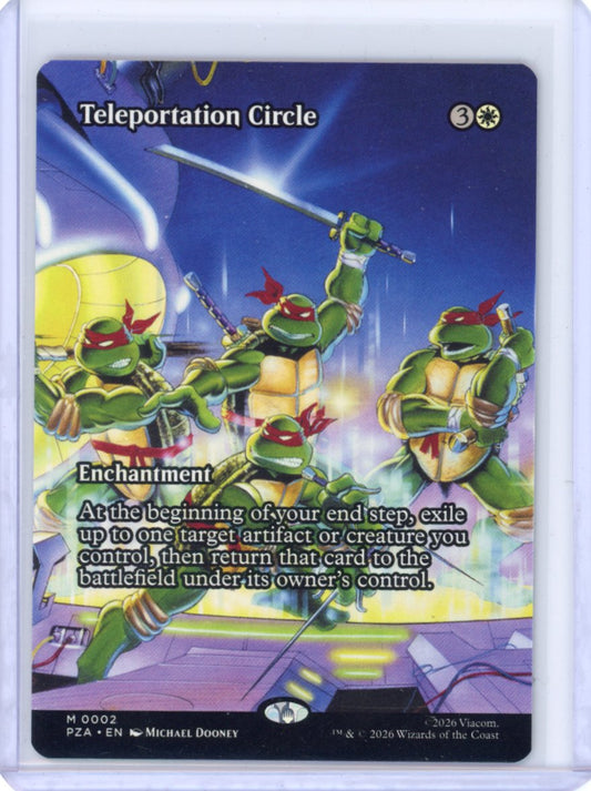 Teleportation Circle (Borderless) - Teenage Mutant Ninja Turtles Source Material M-0002