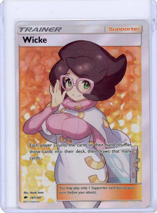 Wicke 147/147(Full Art) - SM - Burning Shadows