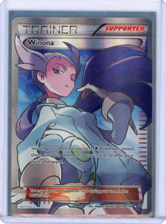 Winona (108 Full Art) - XY - Roaring Skies