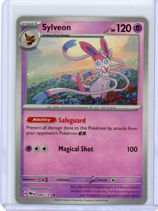 Sylveon (Master Ball Pattern) -040/131- SV: Prismatic Evolutions