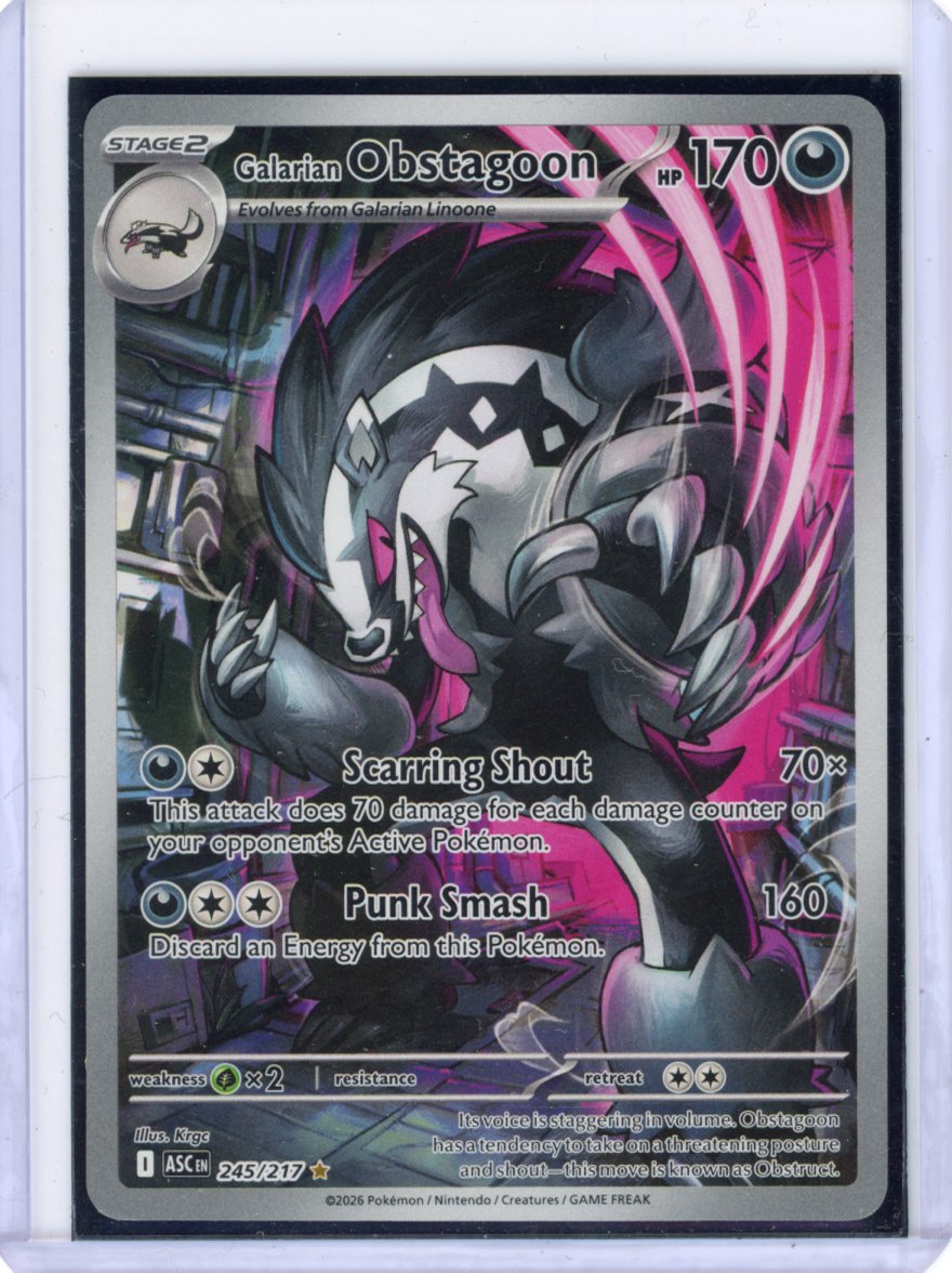 Galarian Obstagoon - 245/217 - ME: Ascended Heroes