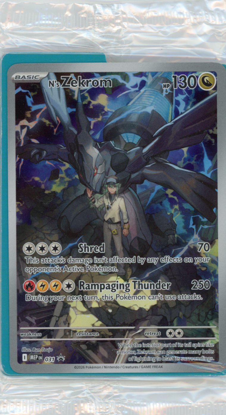 N's Zekrom - 031 - ME: Mega Evolution Promo