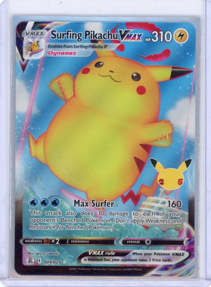 Surfing Pikachu VMAX - Celebrations (CLB)