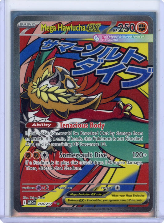 Mega Hawlucha ex - 268/217 - ME: Ascended Heroes