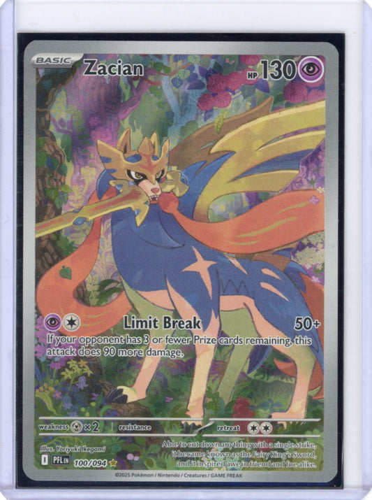 Zacian - 100/094 - ME02: Phantasmal Flames