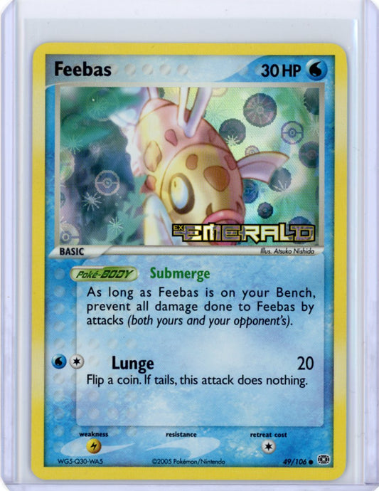 Feebas - 049/106 - Emerald Reverse Holo [LP]