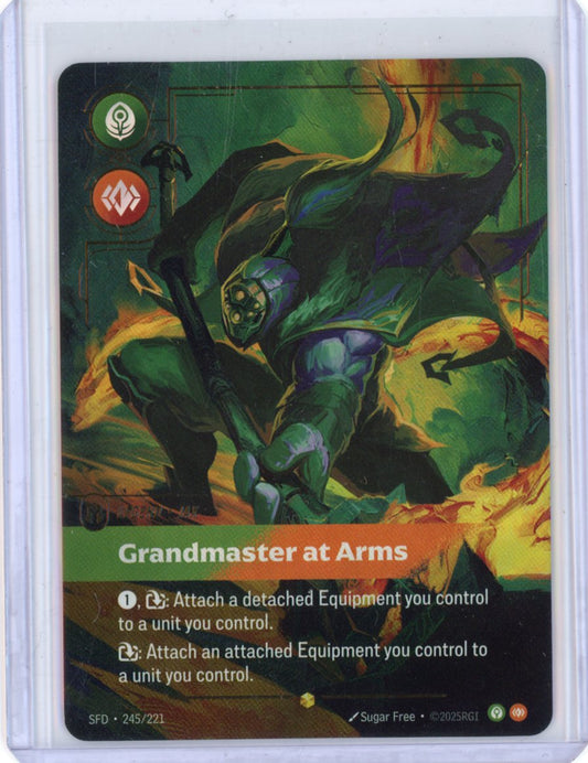 Jax - Grandmaster At Arms (Overnumbered) - Spiritforged (SFD)