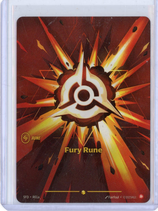 Fury Rune (Alternate Art) - Spiritforged (SFD) R01a