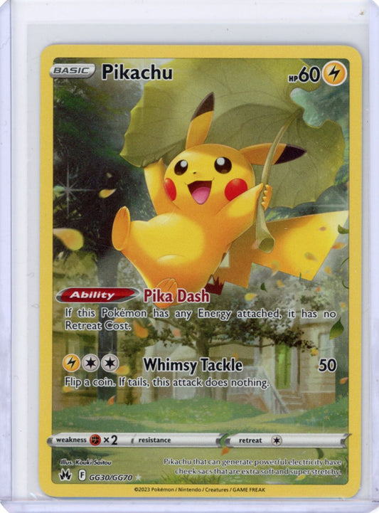 Pikachu -GG30/GG70- Crown Zenith: Galarian Gallery
