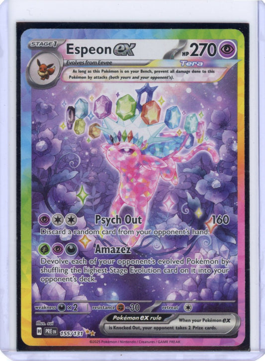 Espeon ex - 155/131 - SV: Prismatic Evolutions