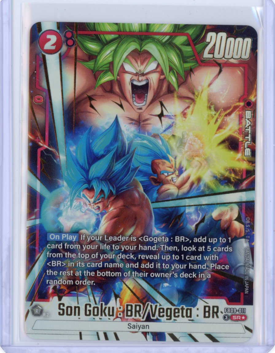 Son Goku : BR/Vegeta : BR (Alternate Art) - Dual Evolution (FB09)