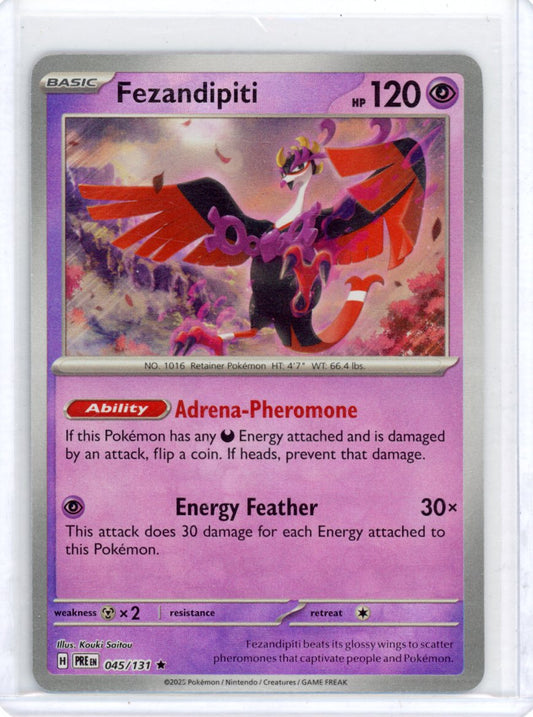 Fezandipiti 045/131 - PRE - Master Ball Pattern -