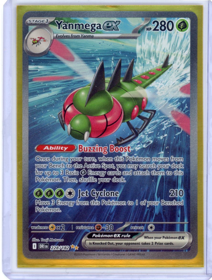 Yanmega Ex 228/182 - Destined Rivals -