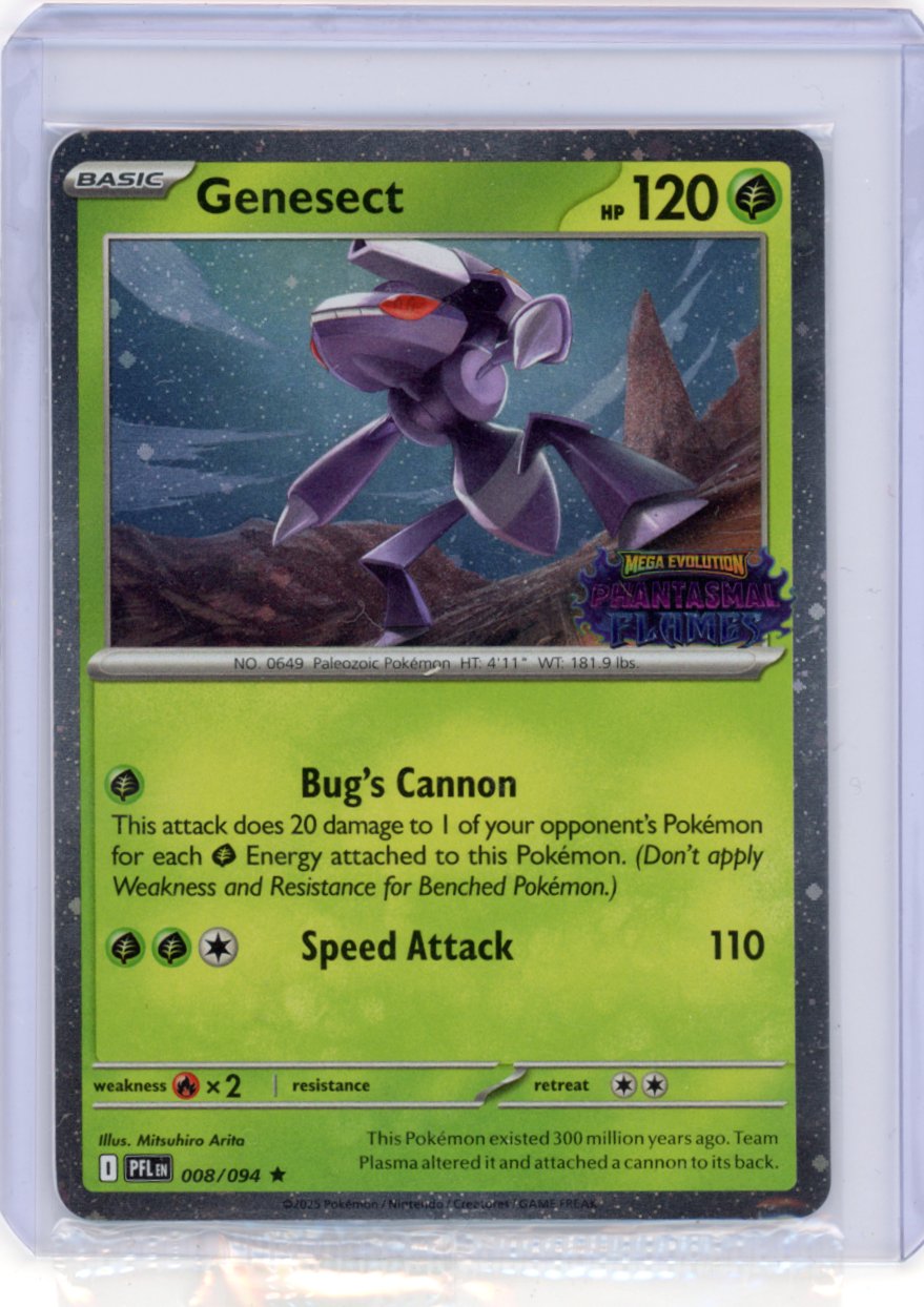 Genesect 008/094-(Cosmos Holo)- PFL (Best Buy Exclusive) SEALED