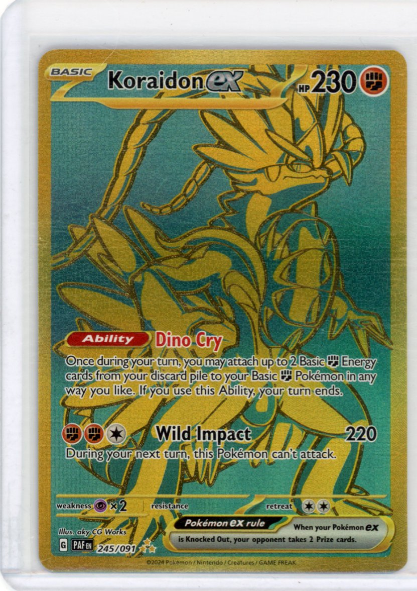 Koraidon ex -245/091- PAF SV: Paldean Fates