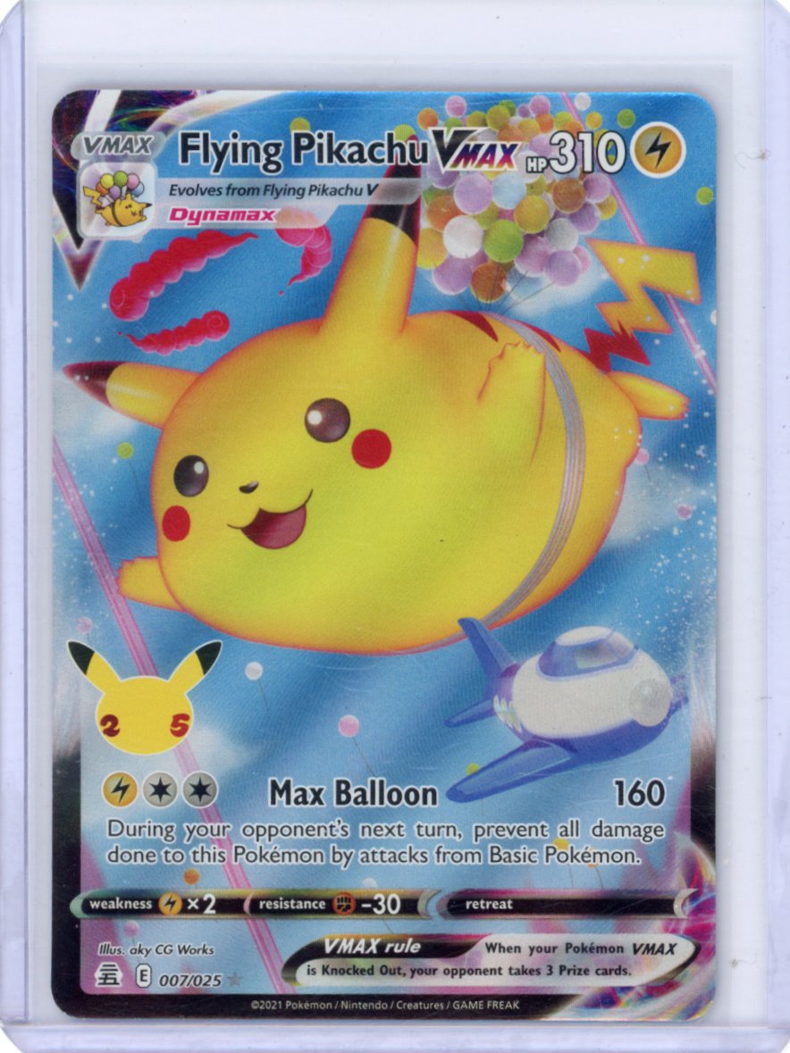 Flying Pikachu VMAX - 007/025 - Celebrations [LP]