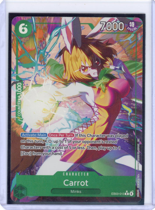 Carrot OP03-013 (Alternate Art) - Extra Booster: One Piece Heroines Edition