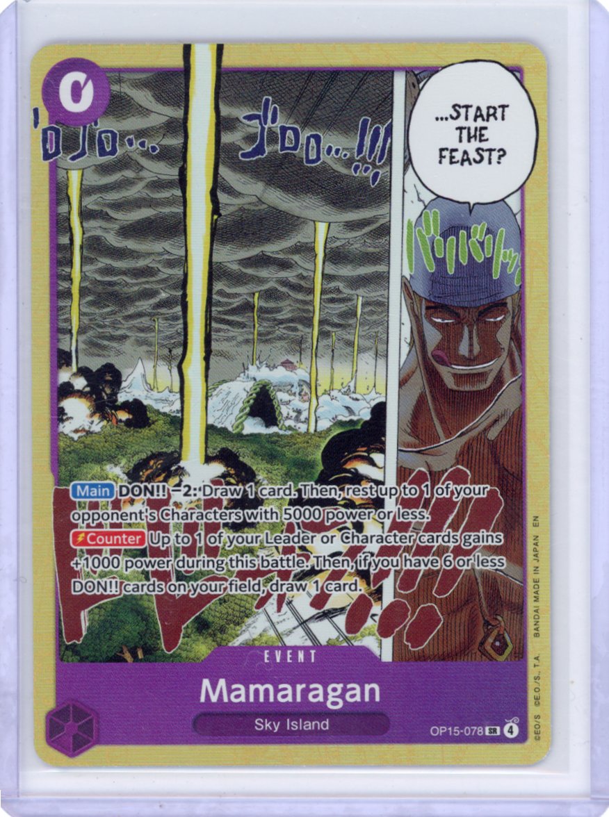 Mamaragan - Adventure on Kami's Island (OP15-EB04)