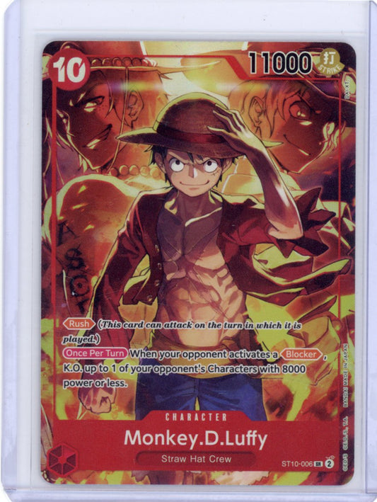 Monkey.D.Luffy (006)ST10(Treasure Booster Set) - One Piece Promotion Cards