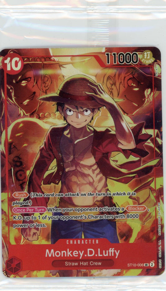Monkey.D.Luffy (006)ST10(Treasure Booster Set) - One Piece Promotion Cards