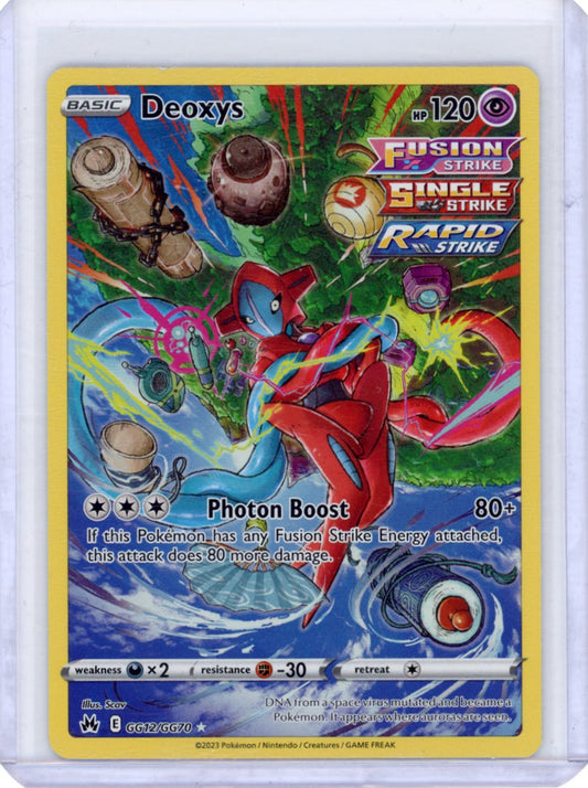 Deoxys GG12/GG70 - Crown Zenith: Galarian Gallery