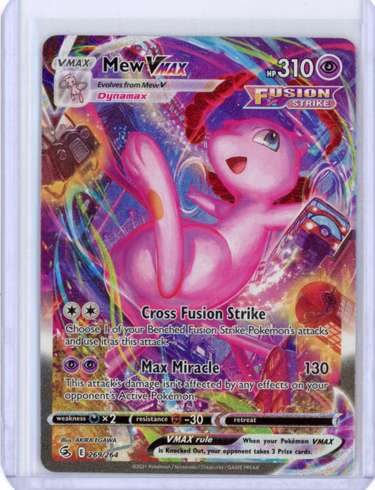 Mew VMAX (Alternate Art Secret) - SWSH08 [DMG]