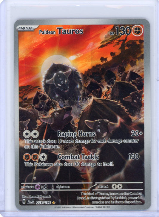 Paldean Tauros - 218/193