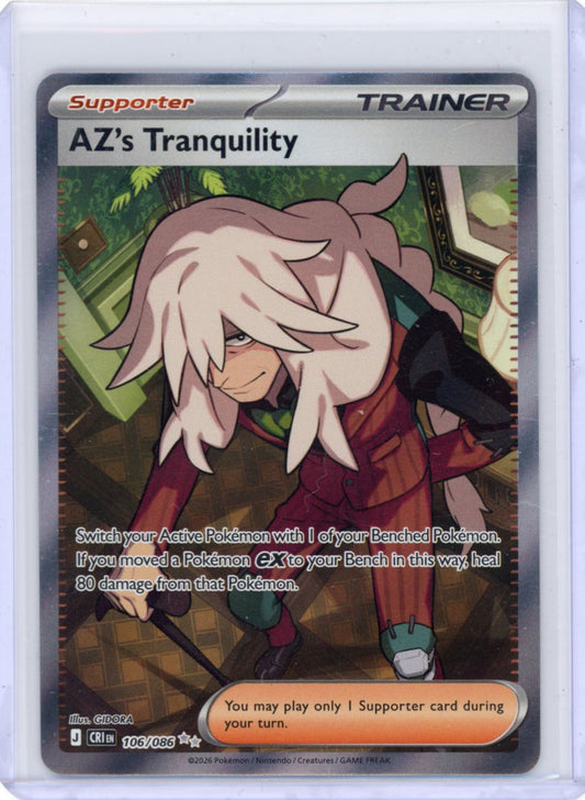 AZ's Tranquility - 106/086 - ME04