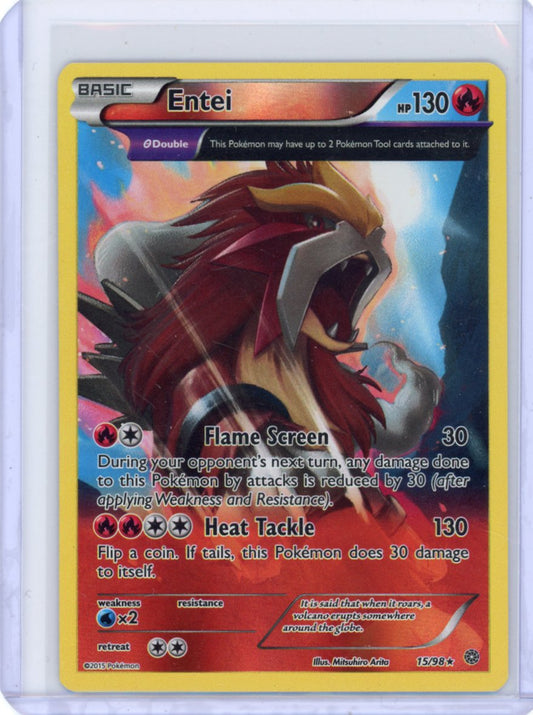 Entei (15) - XY - Ancient Origins [LP]