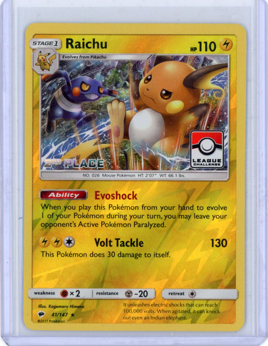 Raichu - 41/147 (League Challenge) [2nd Place]