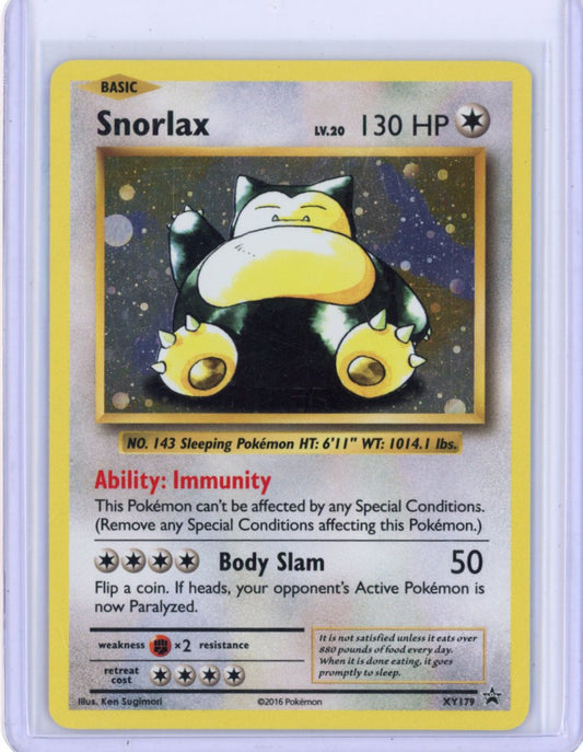 Snorlax - XY179 - XY Promos [LP]