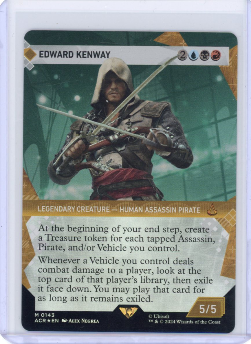 Edward Kenway (Showcase) - Universes Beyond: Assassin's Creed [FOIL]