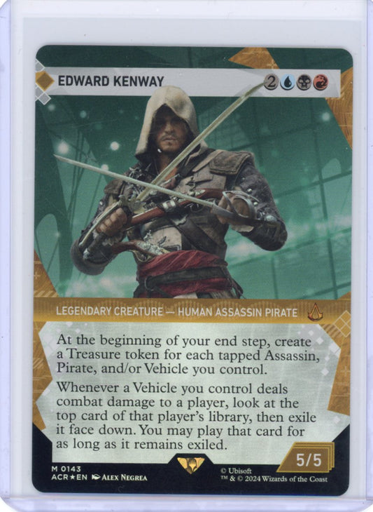 Edward Kenway (Showcase) - Universes Beyond: Assassin's Creed [FOIL]