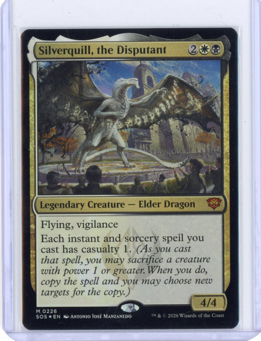 Silverquill, the Disputant - Secrets of Strixhaven [FOIL]