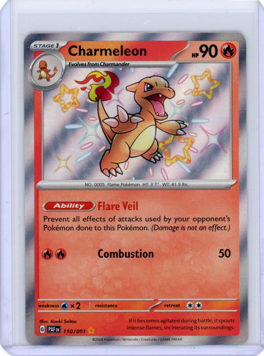 Charmeleon - 110/091 - SV: Paldean Fates