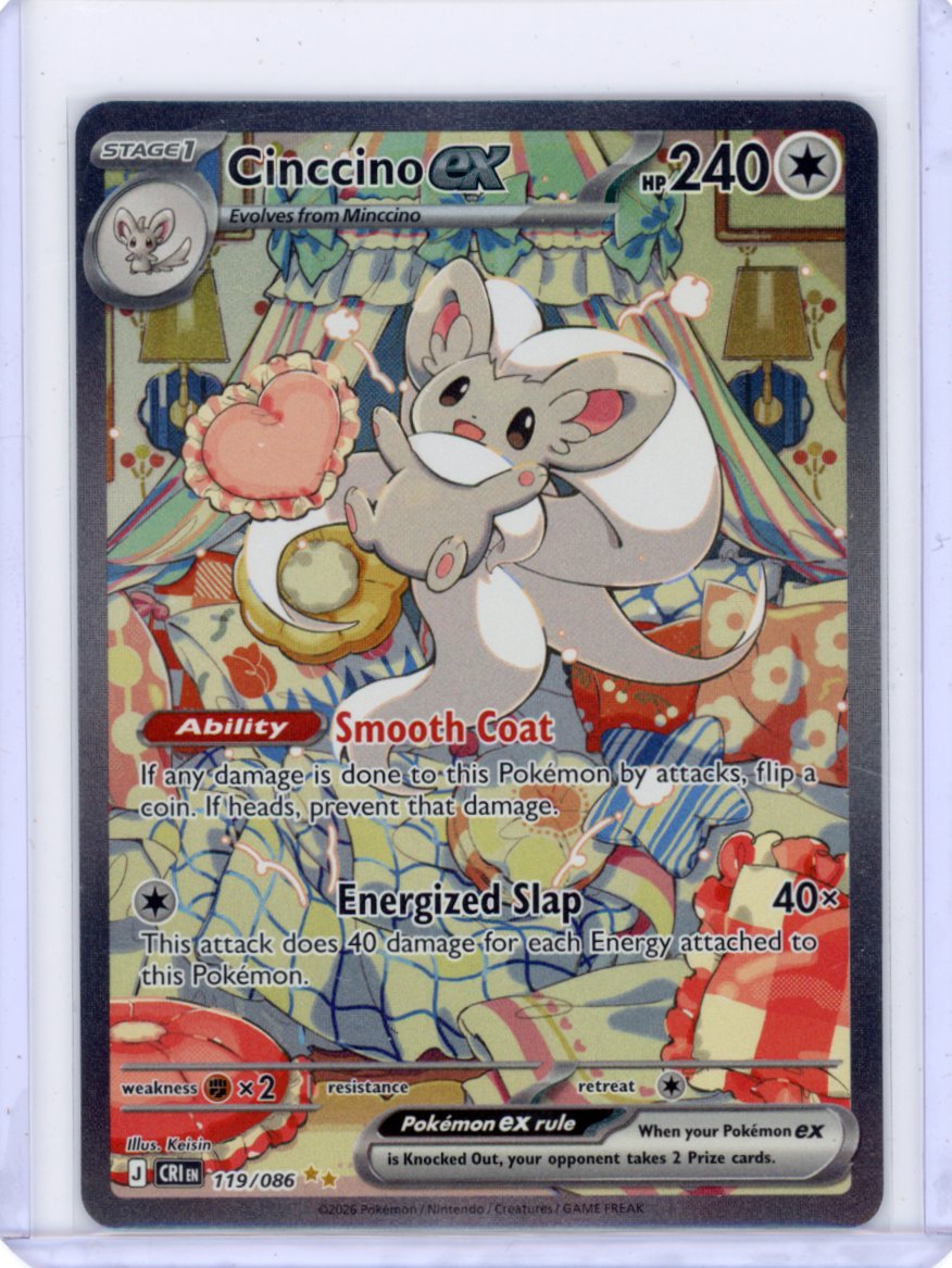 Cinccino ex - 119/086 - ME04