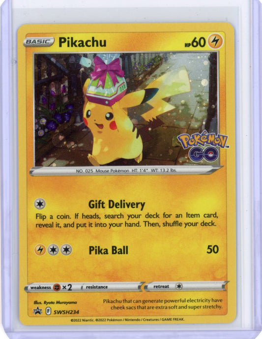 Pikachu - SWSH234 - SWSH: Sword & Shield Promo Cards (SWSD)