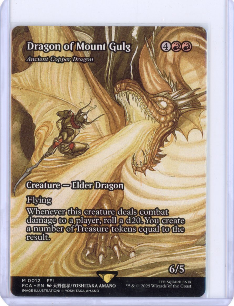 Dragon of Mount Gulg - Ancient Copper Dragon (Showcase) - FINAL FANTASY: Through the Ages