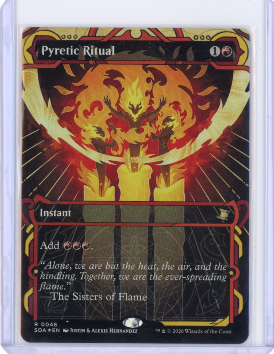 Pyretic Ritual [FOIL] - Secrets of Strixhaven: Mystical Archive