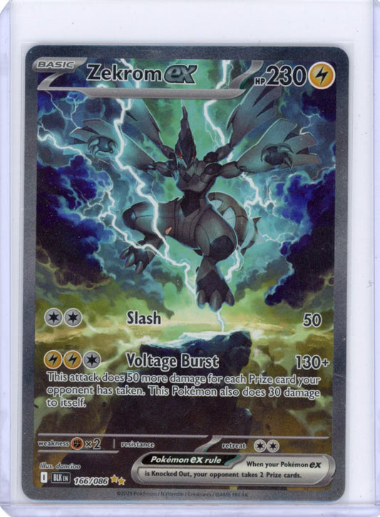 Zekrom ex - 166/086 - SV: Black Bolt